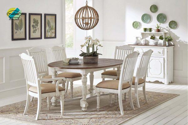 oval farmhouse dining table for sale online rustic distressed white furniture with wood top seats eight 600x400 2